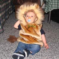 1st Halloween
Oct. 30, 2005