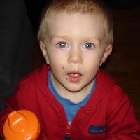 Brayden Doing Laundry with Dad
Feb. 8, 2007