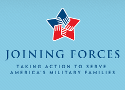 Joining Forces is a national initiative that mobilizes 
all sectors of society to give our service members 
and their families the opportunities and 
support they have earned